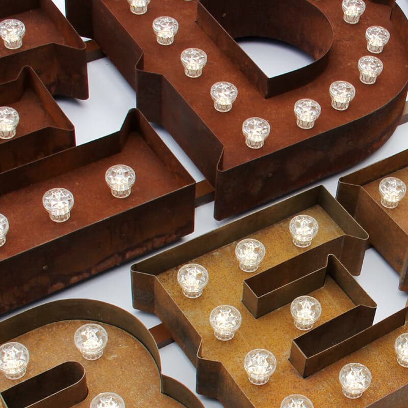 Rusty letters