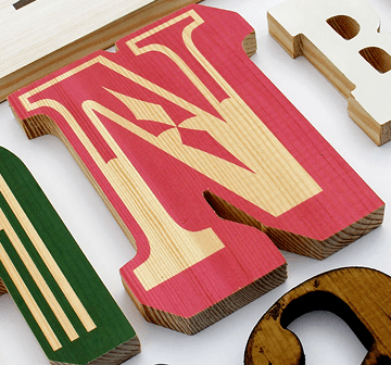 Decoratieve letters