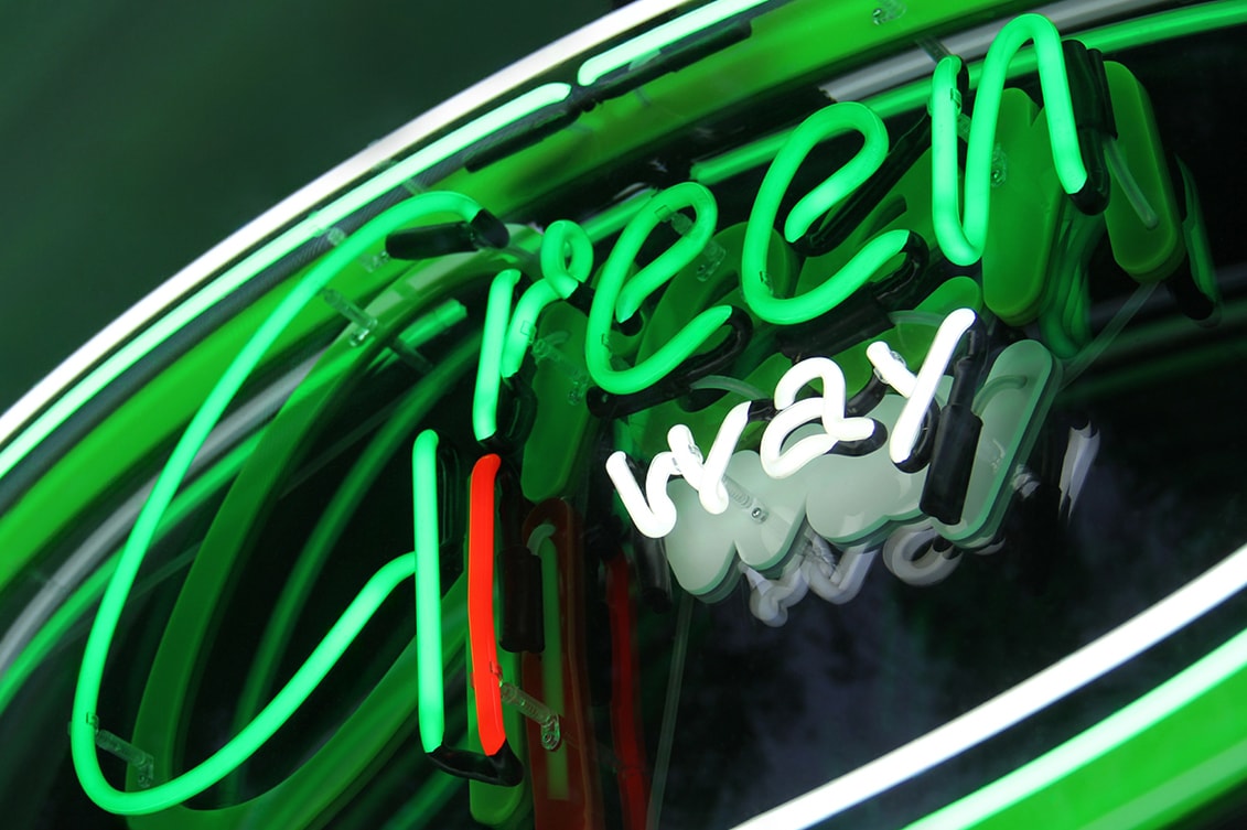 Greenway Ekologiczny Szyld Neonowy
